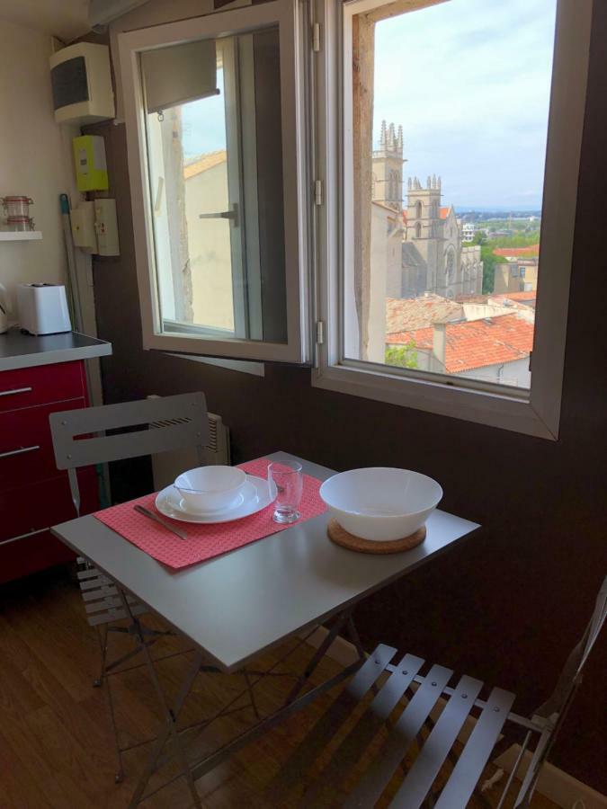 Sous Le Toit Pres De La Cathedrale St.Pierre Apartment Montpellier Bagian luar foto